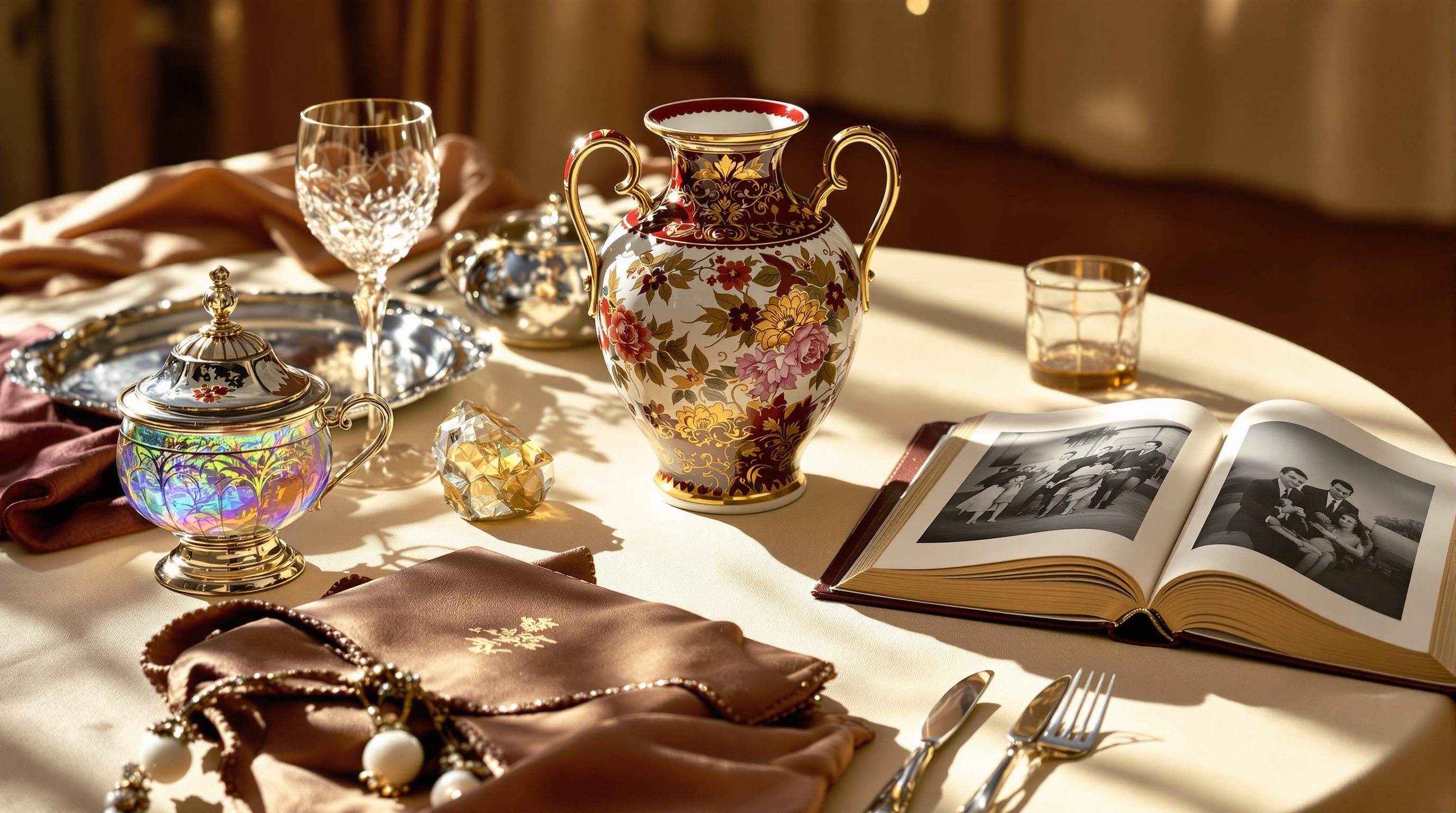 Fine general antiques including porcelain, sterling silver and art glass